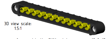 Nicomatic 221D00F21-0002-3300CMM公頭連接器