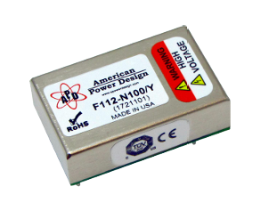 美國APD高壓DC/DC模塊電源F112-N100/Y
