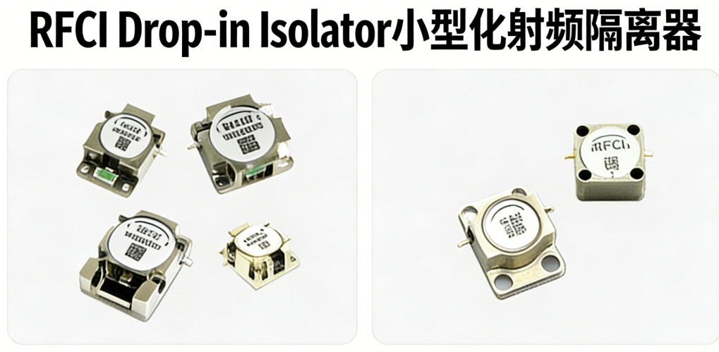 RFCI Drop-in Isolator小型化射頻隔離器SMD貼片隔離器